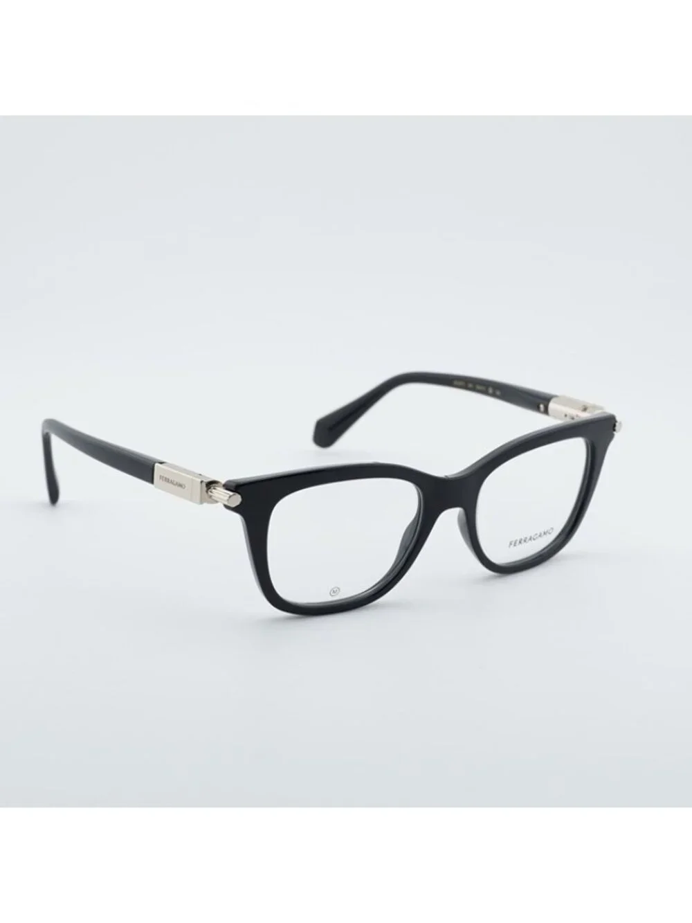 Salvatore Ferragamo SF2973 001 Eyeglasses Black 50mm Cat Eye Frame